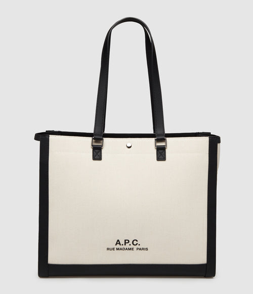 A.P.C. - Cabas Camille Shoulder 2.0 Noir - Femme