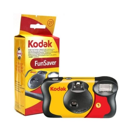Fun Saver Disposable Camera with Built-in Flash - 39 Color Photos - Kodak
