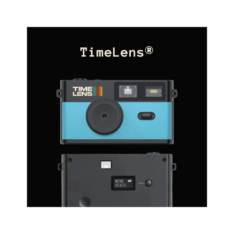 Appareil photo TimeLens® Bleu Turquoise - TIME LENS - TL0101 - 