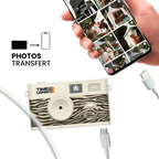 TimeLens® Cream Zebra Camera - TIME LENS - TL0120 - 