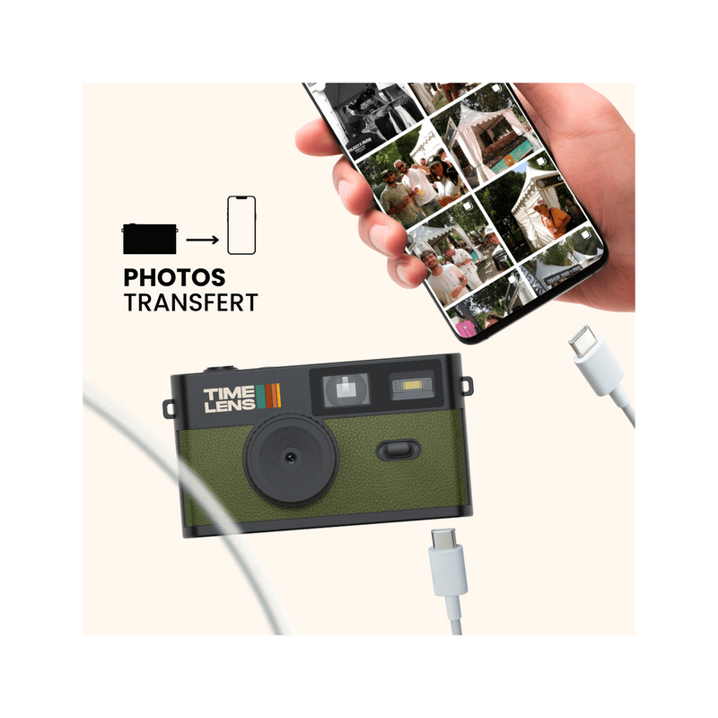 Appareil photo TimeLens® Kaki - TIME LENS - TL0101 - 