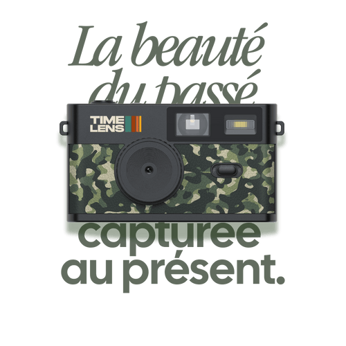 Appareil photo TimeLens® Military Green - TIME LENS - TL0111 - 