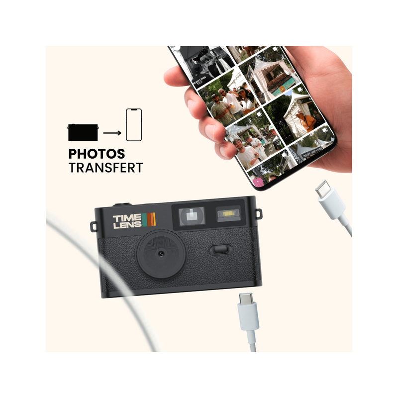 Appareil photo TimeLens® Noir - TIME LENS - TL0101 - 