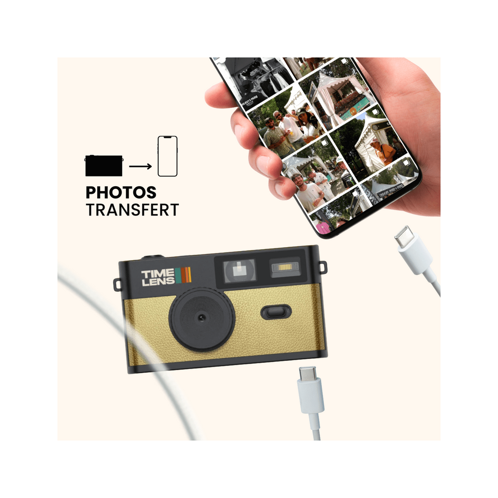 TimeLens® POP EDITION 80's camera - TIME LENS - Pop Gold
