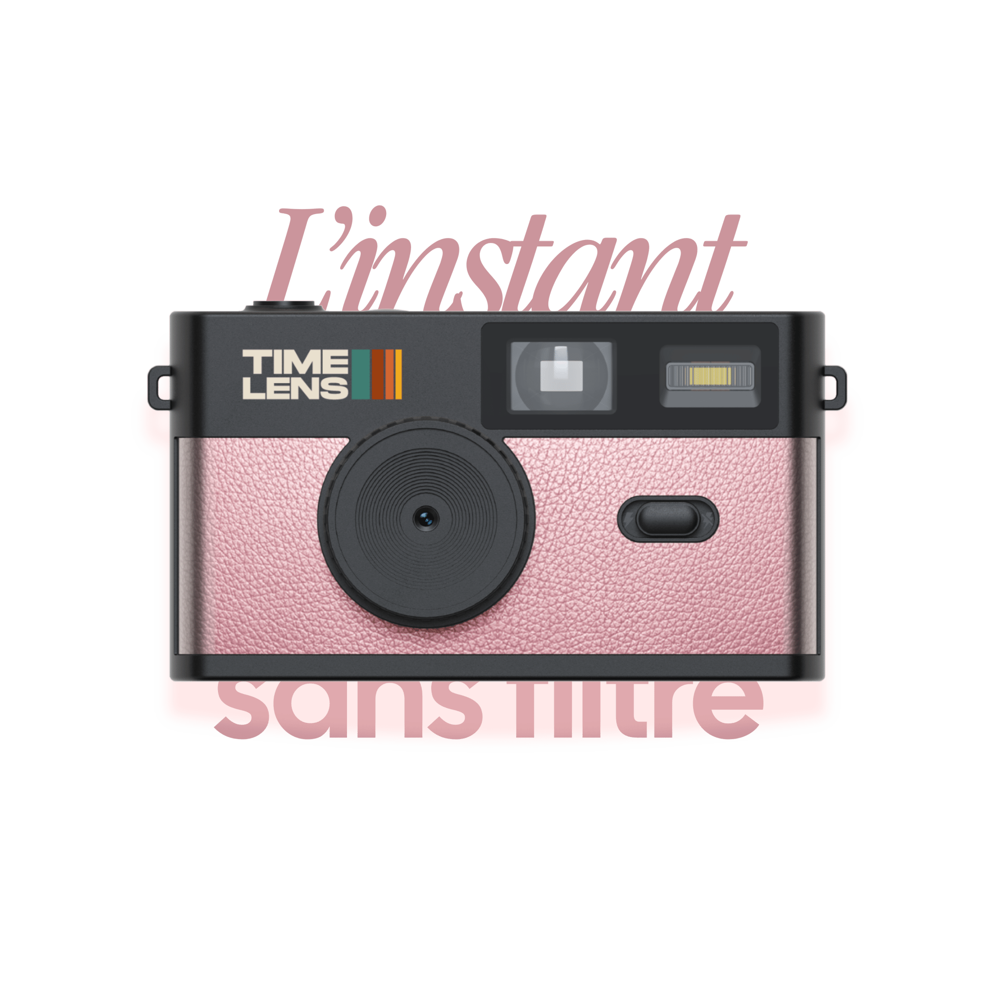 TimeLens® POP EDITION 80's camera - TIME LENS - TL0202 - Pop RoseGold