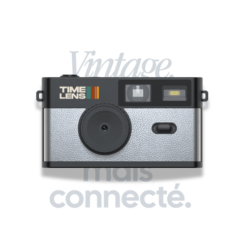 Appareil photo TimeLens® POP EDITION 80's - TIME LENS - TL0203 - Pop Silver
