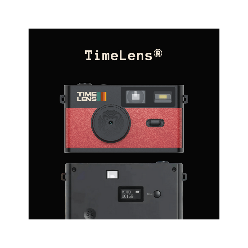 Appareil photo TimeLens® Rouge - TIME LENS - TL0101 - 