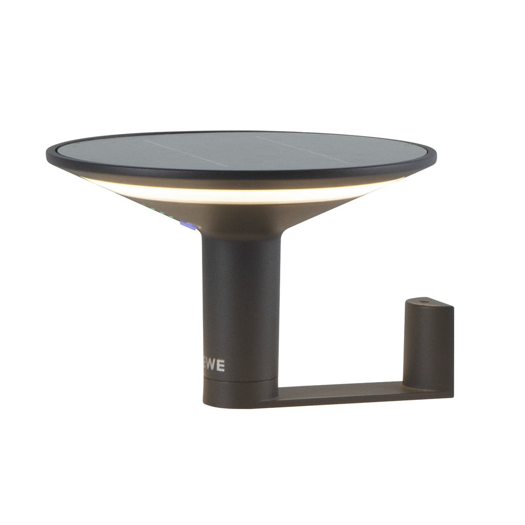 Keope - Applique Solaire Décorative - Acier - Noir