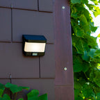 Try Solar - Solar Wall Light - Synthetic - Matt Black