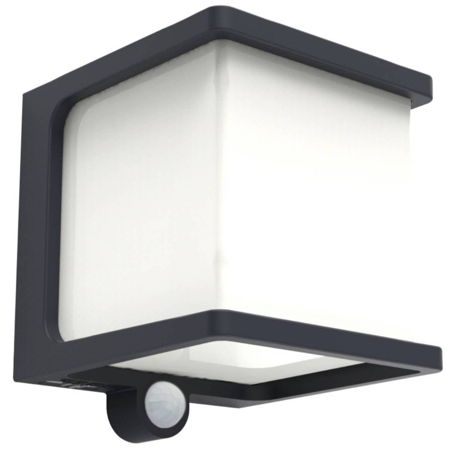 Doblo - Solar Wall Light - Aluminium - Dark Grey
