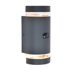 Focus Sensor - Mains-Powered Wall Light - Aluminium - Dark Grey