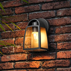 Kelsey - Mains-Powered Wall Light - Aluminium - Matt Black