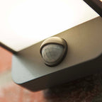 Qubo Grey Sensor - Mains Wall Light - Aluminium - Dark Grey