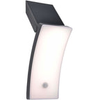 Kira - Mains-Powered Wall Light - Synthetic - Dark Grey