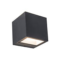 Gemini Cube - Mains Wall Light - Aluminium - Dark Grey