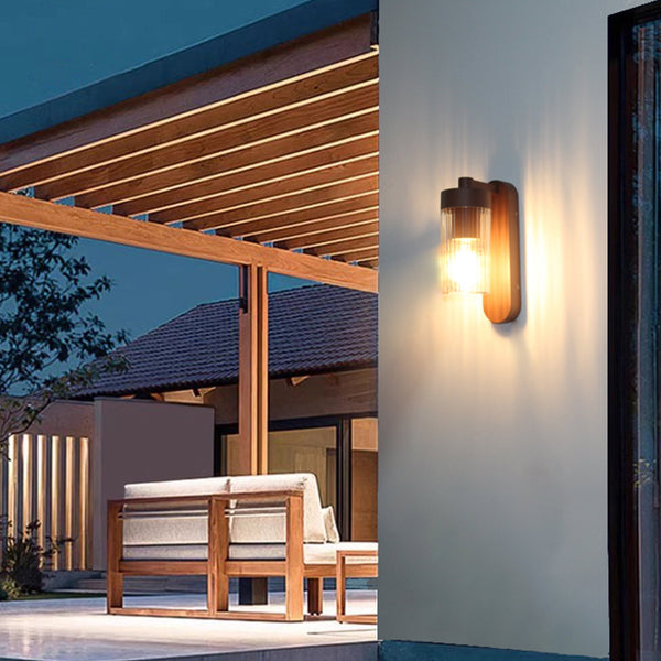 Clara - Wall Lamp On Mains - Steel - Brown