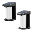 Lot De 2 Projecteurs Solaires - Lusty - Noir