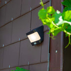 Try Solar - Solar Wall Light - Synthetic - Matt Black