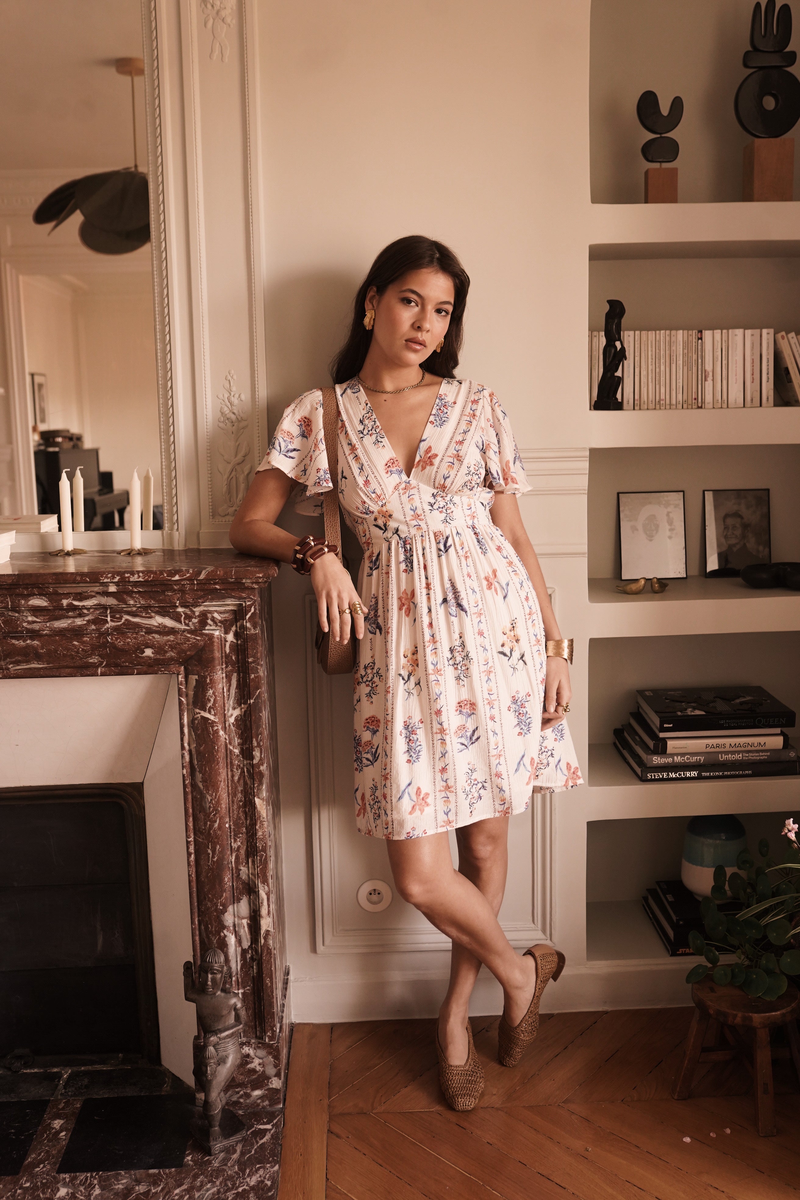 Vestido cobalto