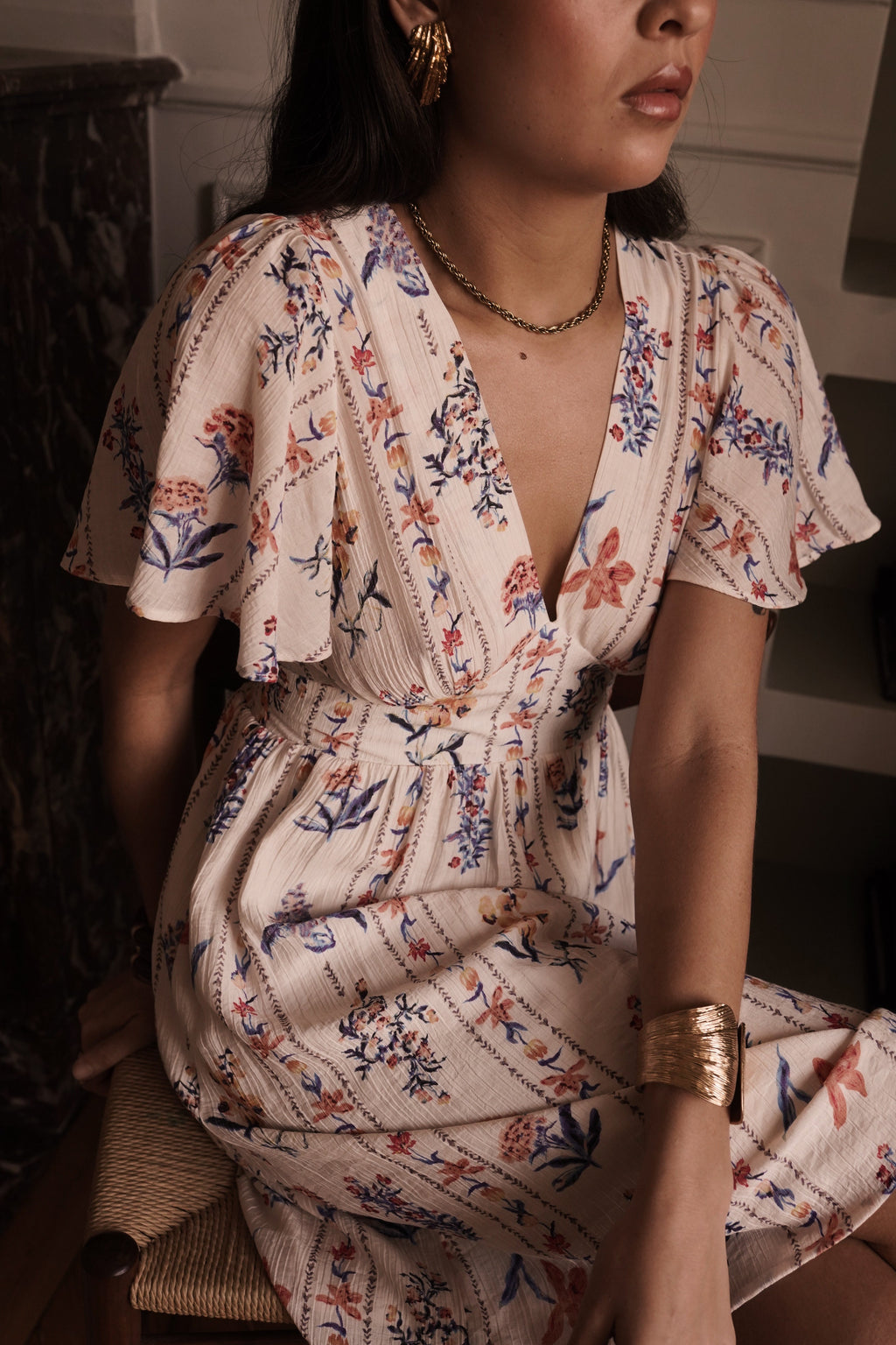 Vestido cobalto