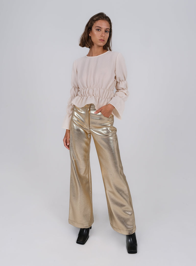 Studio54 Pants - Gold