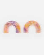 Boucles D'Oreilles Arc-En-Ciel
