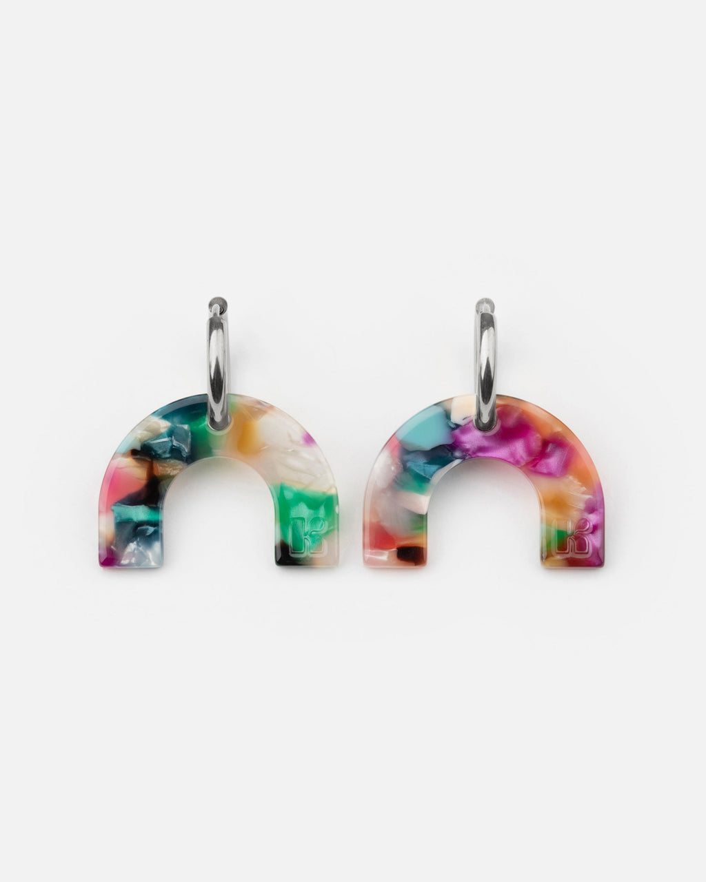 Rainbow Earrings - Confetti