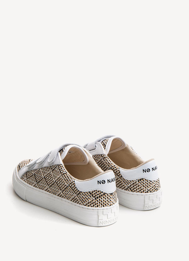 No Name - Baskets Arcade Straps - Sand,Natural - Femme