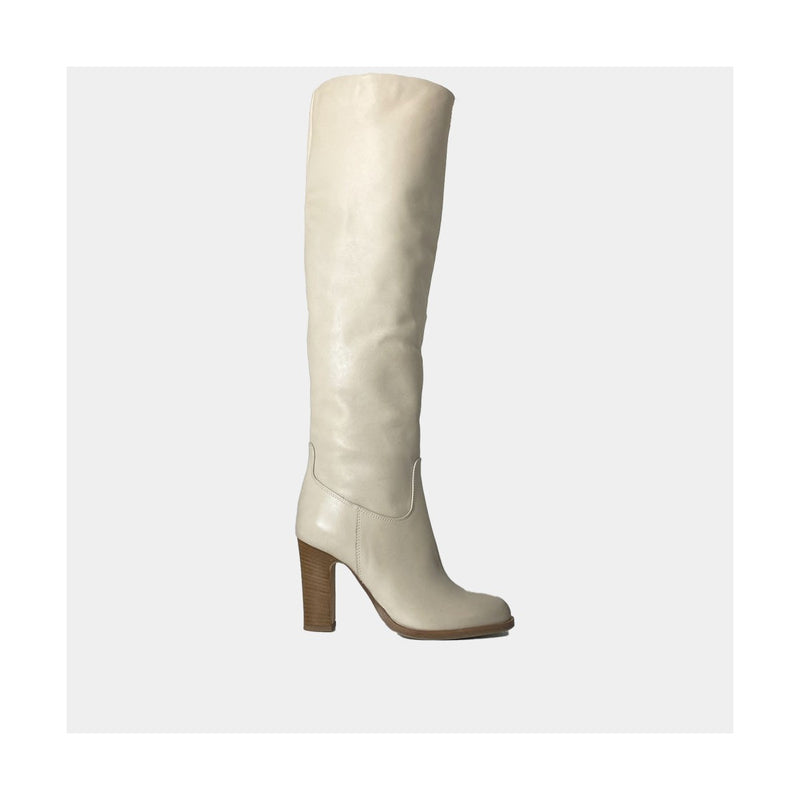 Bottes Ann Tuil Marin Bis - Cuir Beige