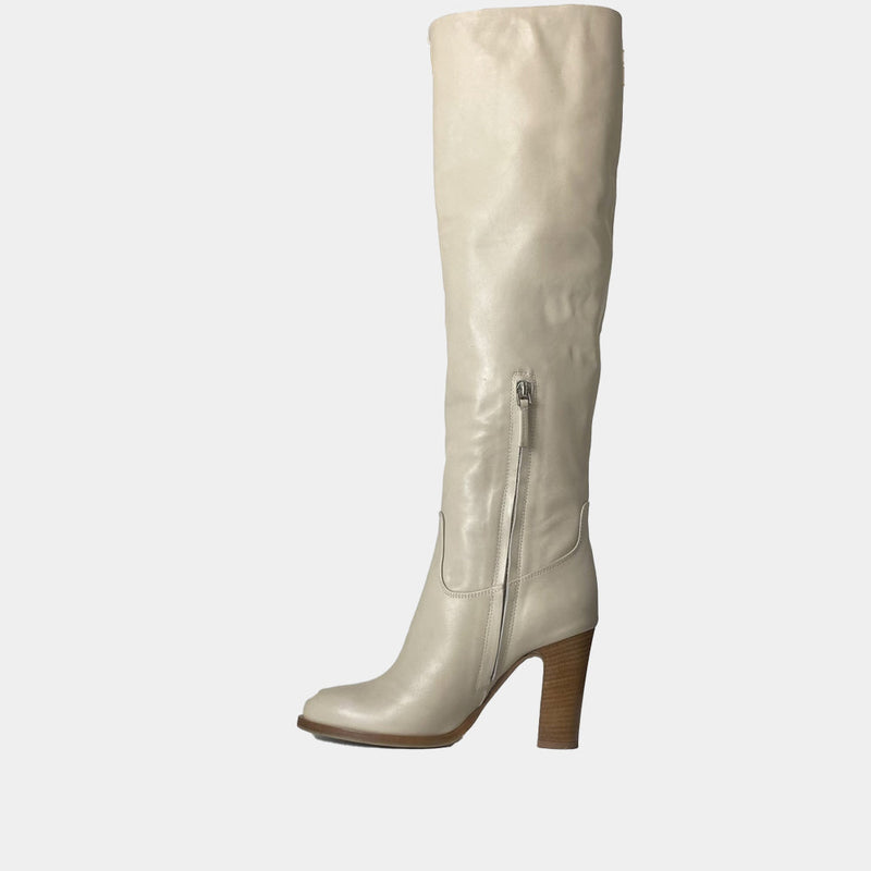 Bottes Ann Tuil Marin Bis - Cuir Beige