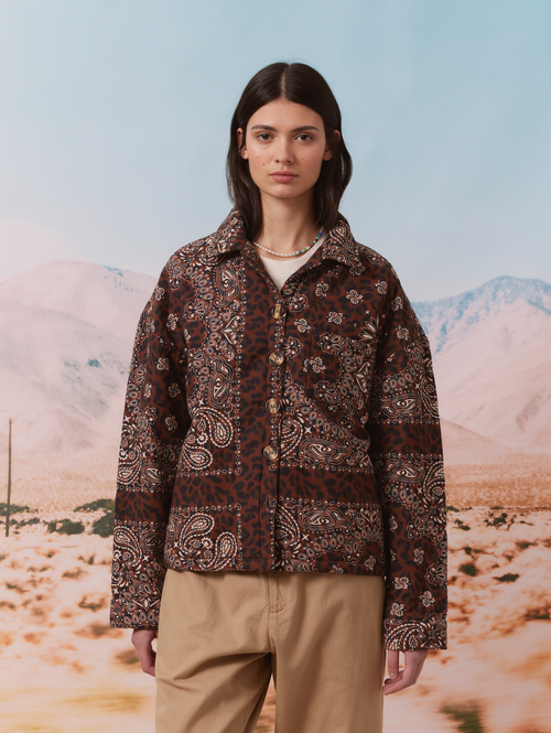 Quilt Leopard Jacket