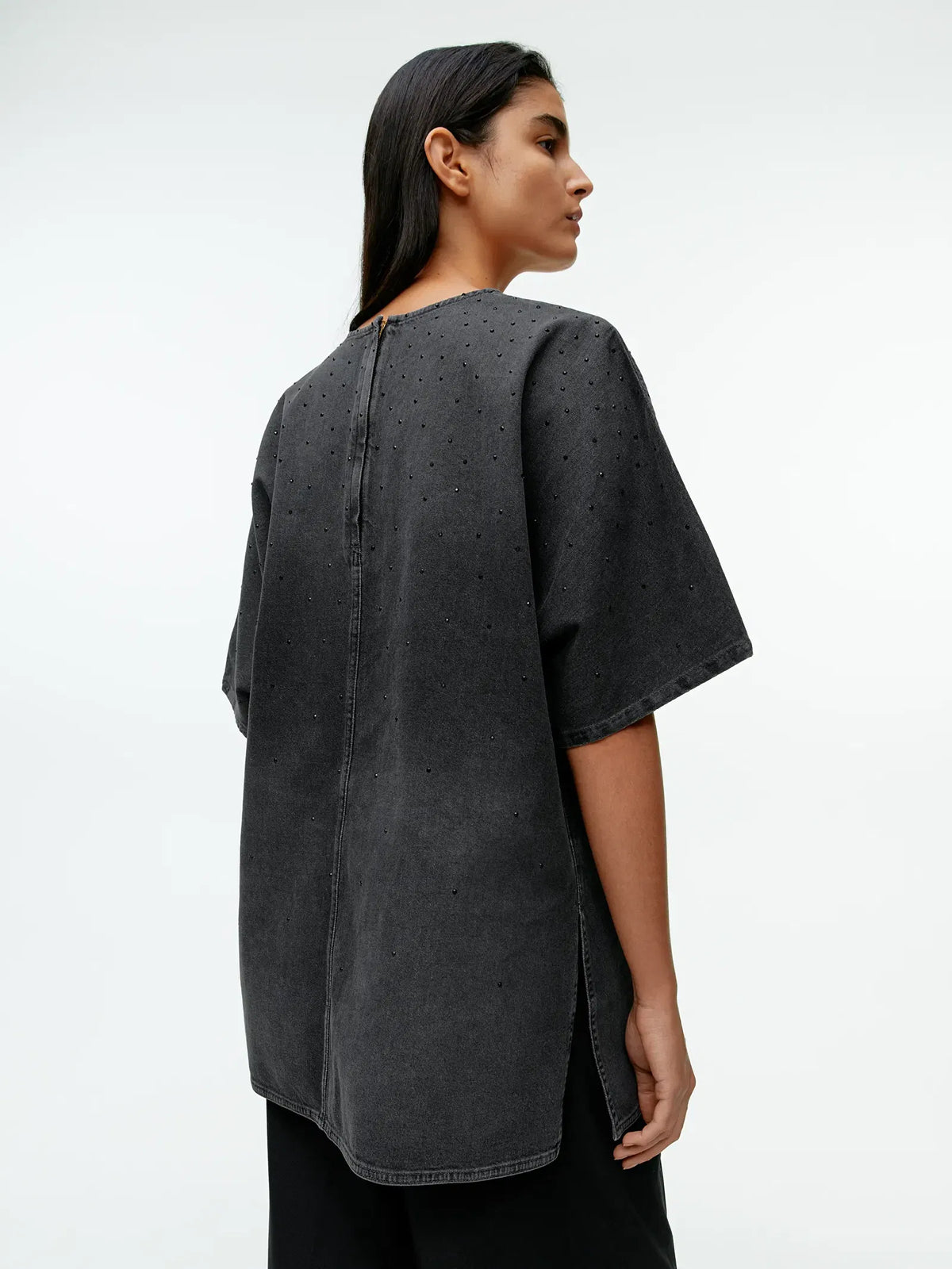 Bluse Groa – Schwarz