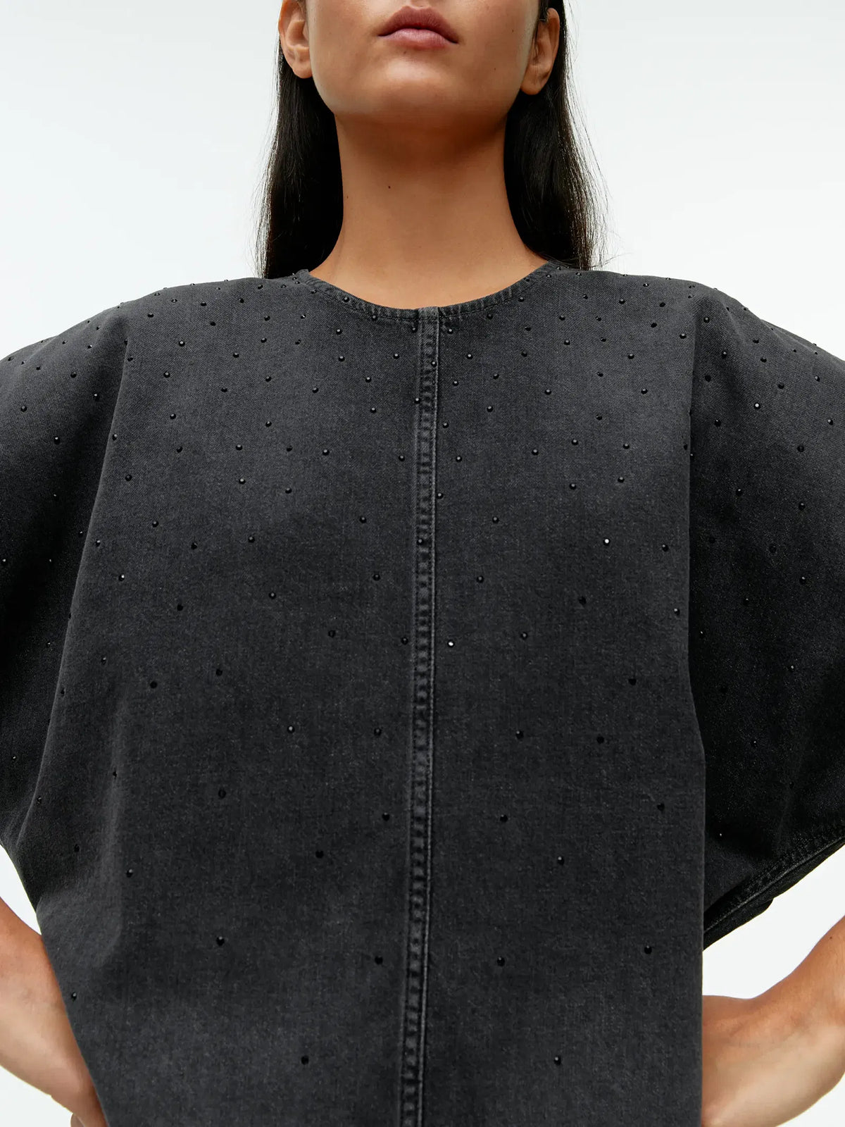 Bluse Groa – Schwarz