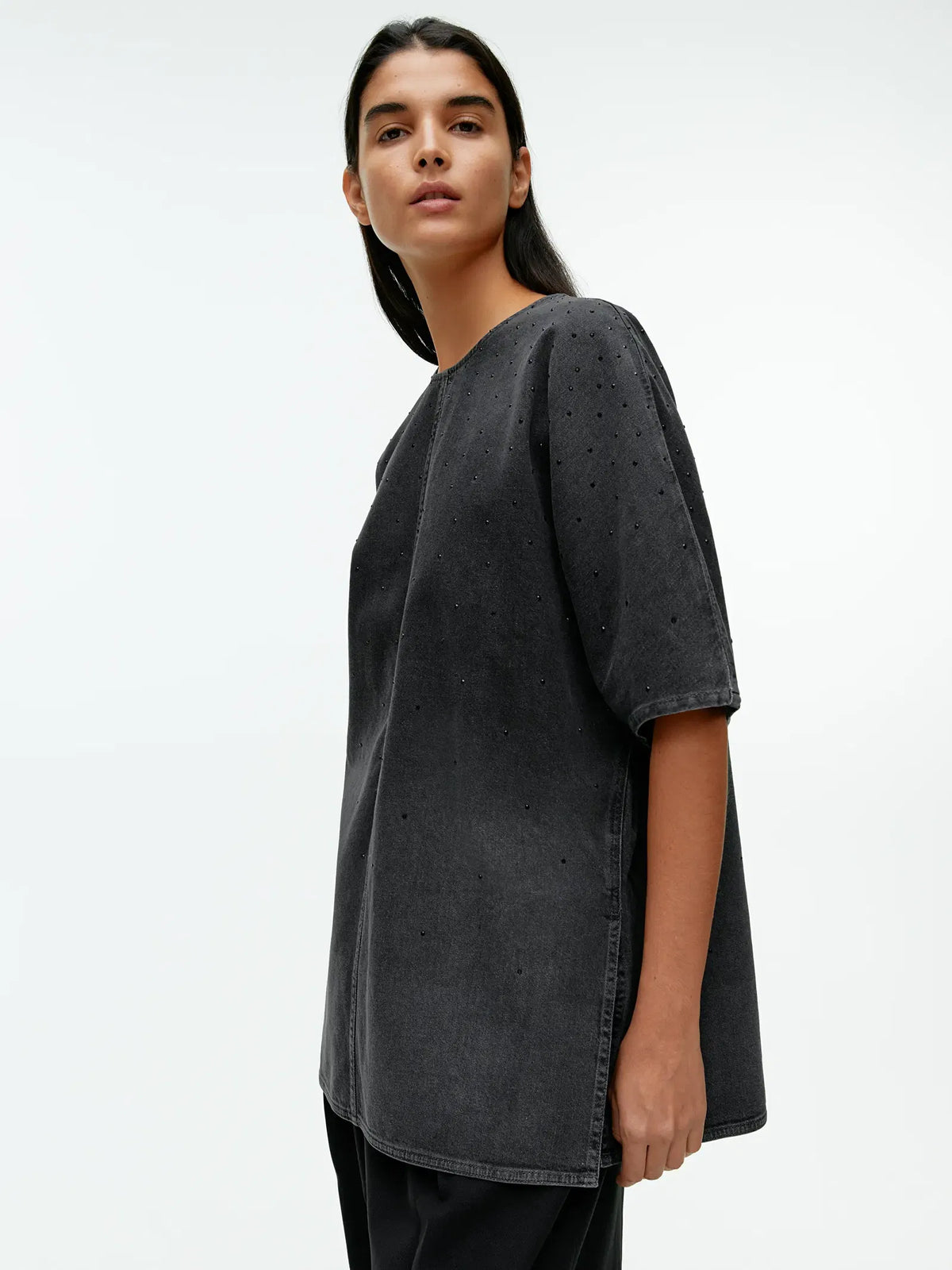 Bluse Groa – Schwarz