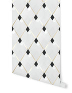 Harlequin Wallpaper - Golden Ash