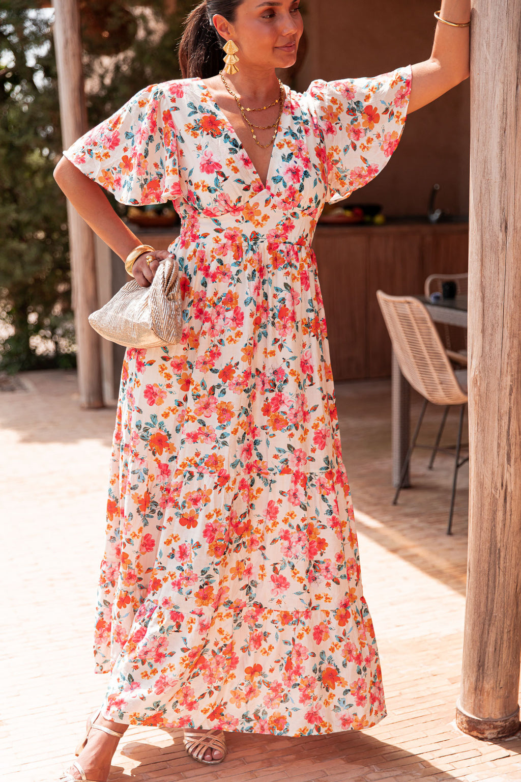 ARMÈLE Multicolor - Vestido floral