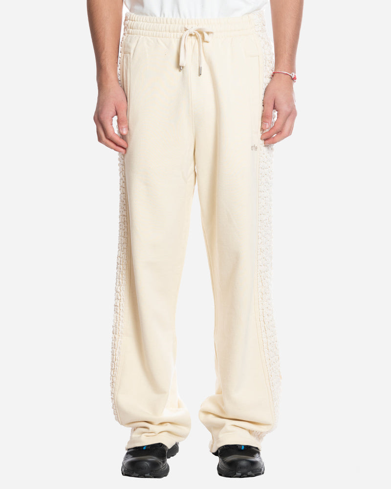 Arte - Pantalones deportivos con ribete de flores