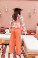 ASIANNA Orange - Cotton Gauze Pants