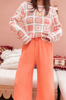 ASIANNA Orange - Cotton Gauze Pants
