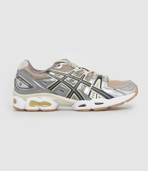 Asics - Baskets Gel-Nimbus 9 Feather Grey Carrier Grey - Femme