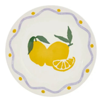 Plato de postre Fruity Citrons