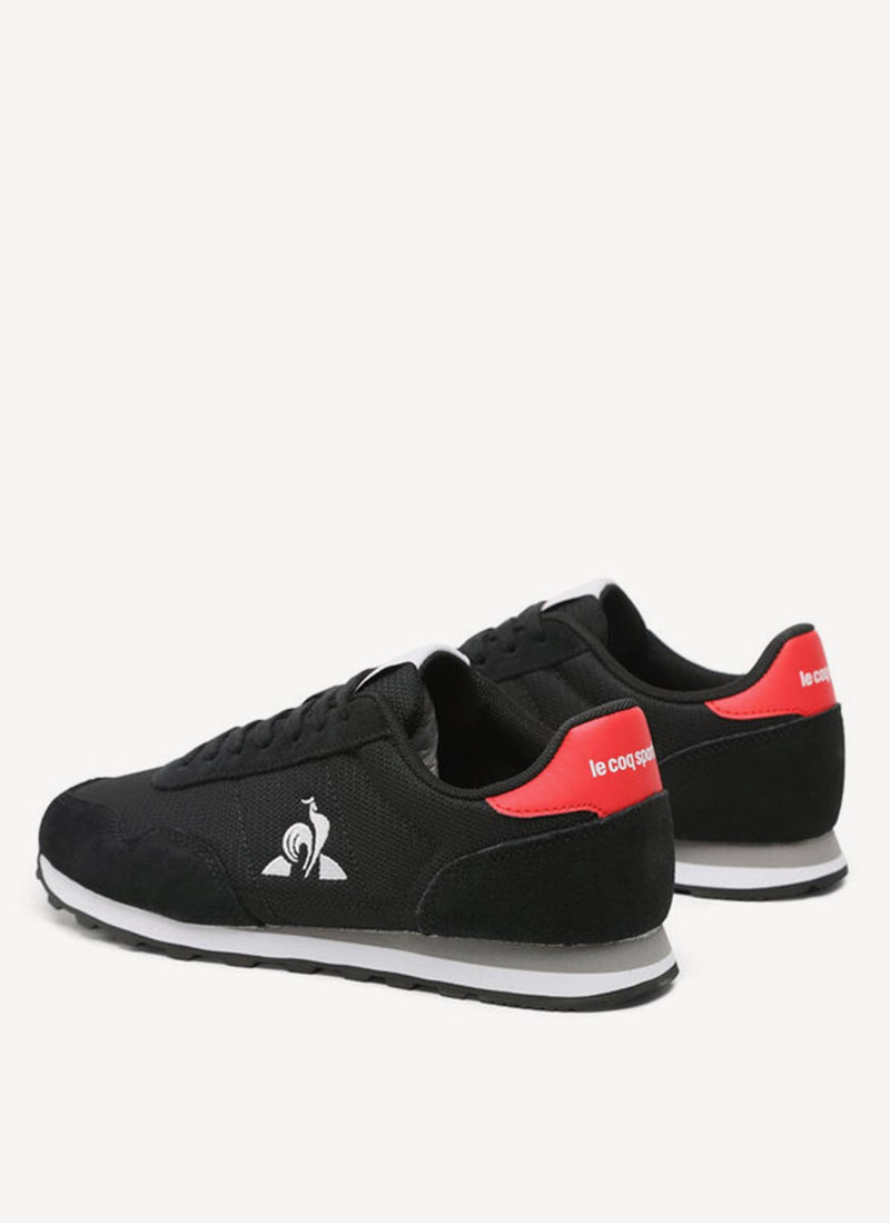 Le Coq Sportif - Baskets Astra - Black Fiery Red - Unisexe