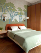 Fresque Au Bord De L'Eau - Olive Green