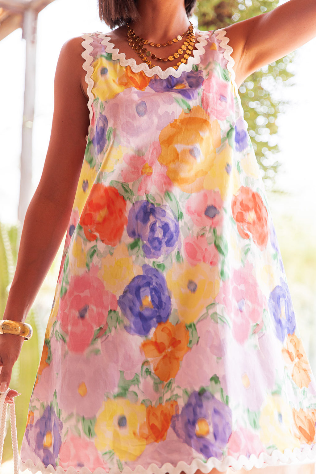 AUDREY Multicoloured - Floral Dress