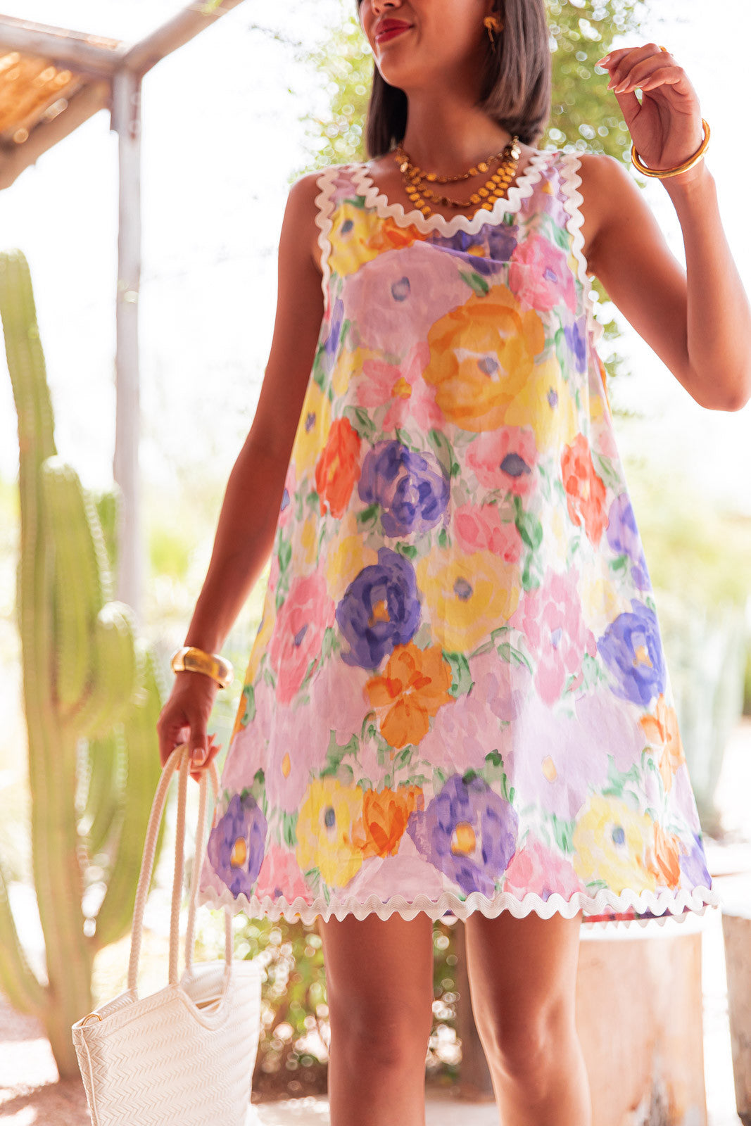AUDREY Multicoloured - Floral Dress