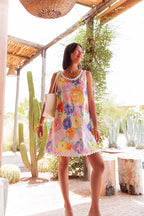 AUDREY Multicoloured - Floral Dress