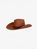 Chapeau Paille Auguste - Terracotta