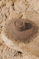 Sombrero de Paja Aurora - Natural y Negro