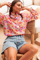 AURORA Multicolore - Chemise Fleurie