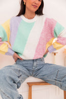 AURORE Pastel - Pull Laine